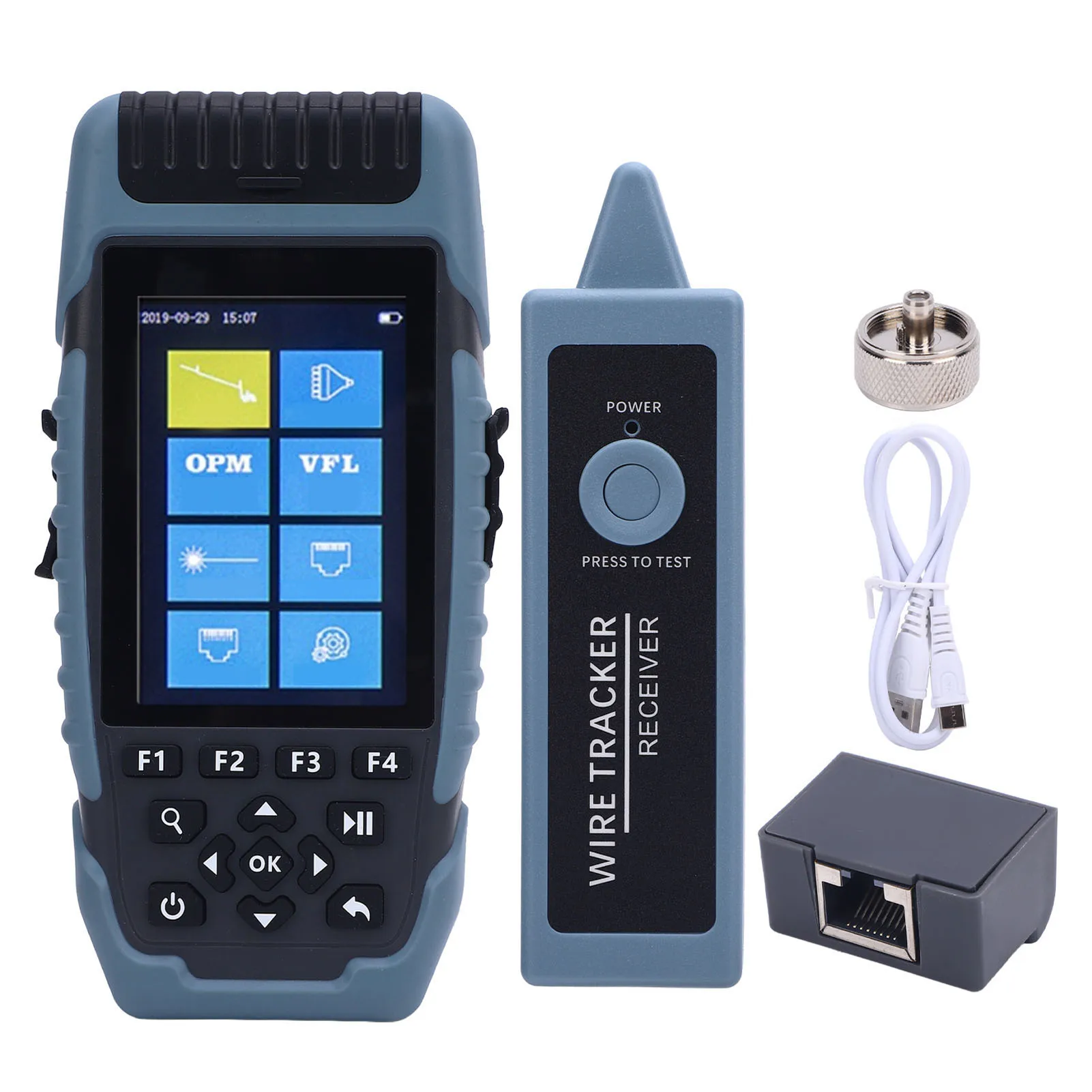 

Оптический рефлектометр S-900F OTDR с цветным сенсорным ЖК-экраном 3,5 дюйма, 1310 нм, OPM, OLS, тестер RJ45, оптический рефлектометр временной области