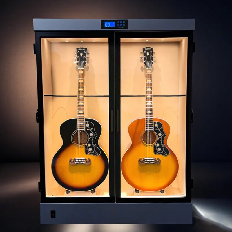 Guitar maintenance cabinet, musical instrument intelligent dehumidification, humidification, drying, constant humidity