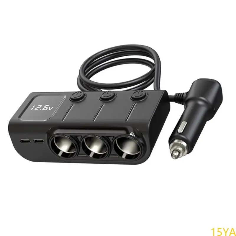 

Portable Carger 120 Вт 120 Вт 3 USB A и 2 USB -порт C с широкой совместимостью напряжения и перегрузки защиты