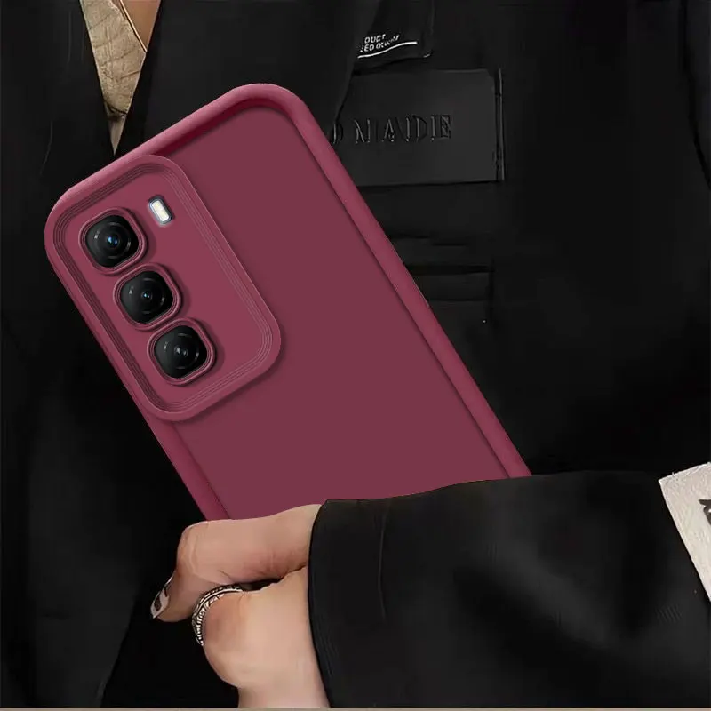 Чехол для Infinix Hot 50 Pro 50i, полная упаковка, матовая защита от падения, мягкая силиконовая задняя крышка для Infinix Hot 50 Pro Plus 4G, чехол для телефона