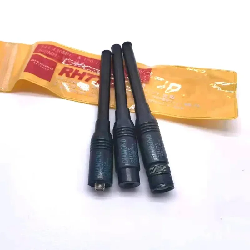 2PCS RH775 SMA-Female/ Male/BNC Dual Band Antenna Baofeng UV-5R UV-9R Retevis Radio