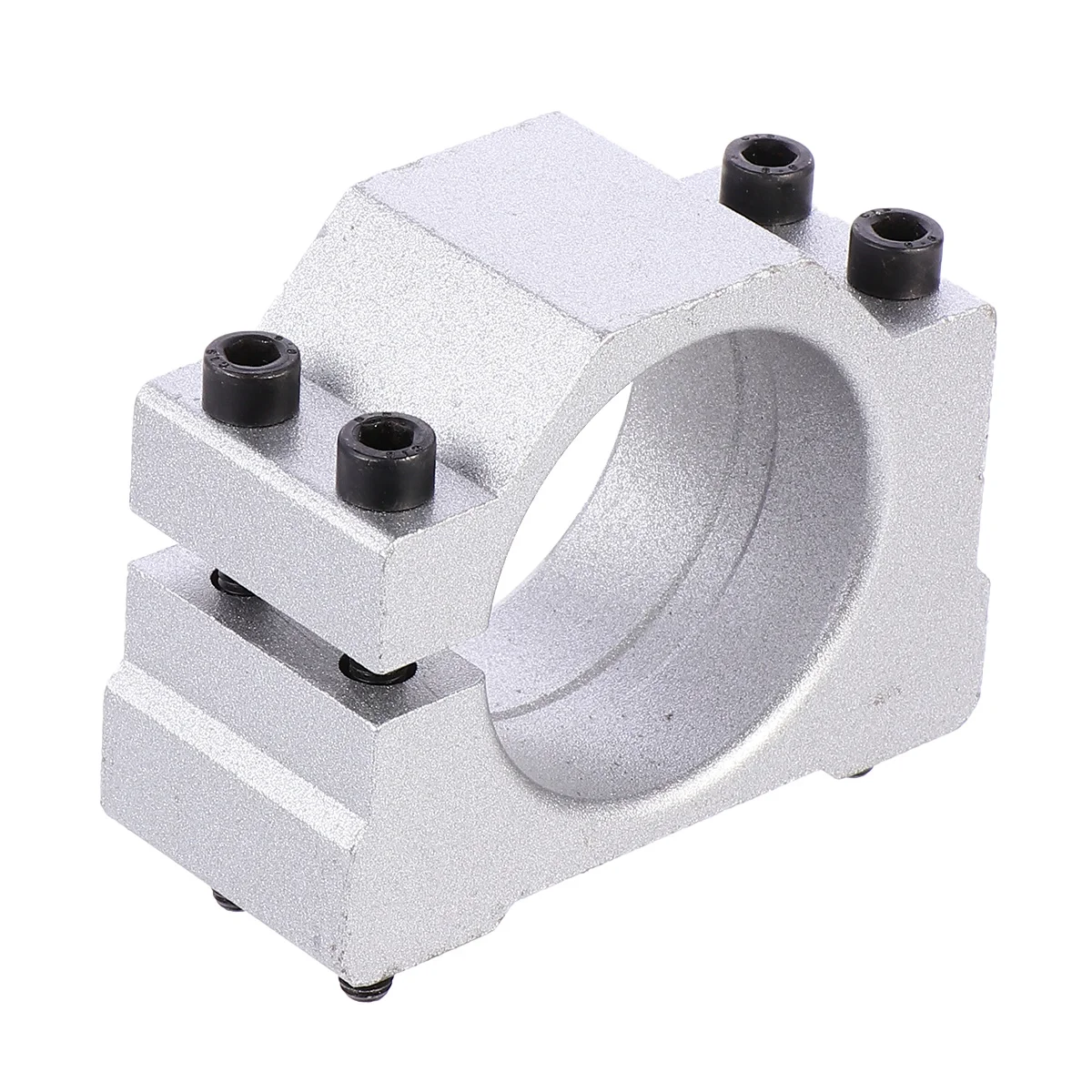 

52mm Engraving Machine Spindle Motor Holder Aluminum Alloy Anti-Skid Shock Resistant Oxidized Surface Professional for 52mm