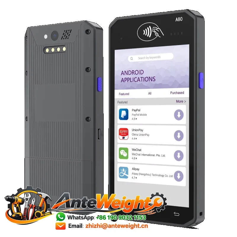 Secure Payment Terminal A80 POS With Android 10 OS