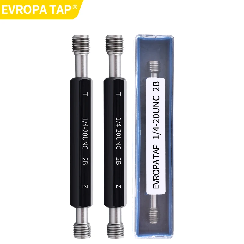 EVROPA 1pc American Standard UN/UNC/UNS Thread Plug Gauge 2B Go No-Go Ring Gage 3-1/4