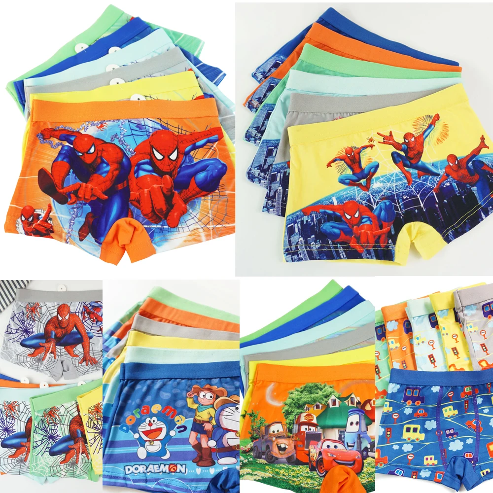 

3pcs/lot New Boys Cars Cartoon Boy Children Underwear Boxers Underpants Kids Panties Panty Briefs Teenagers 2-7Y