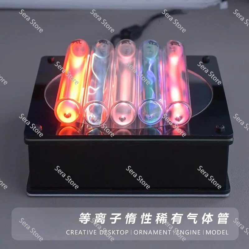 Plasma Inert Gas Exciter, Glass Sealed Inert Gas Glow Tube for Science Education