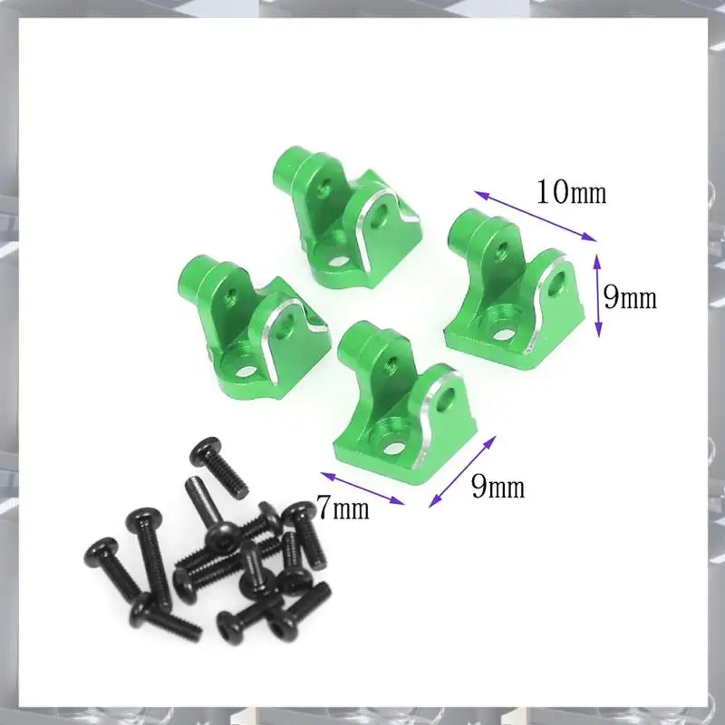 A84F-RC Kit de asiento de fijación de barra de acoplamiento inferior para actualización de coche LOSI 1/18 Mini LMT 4X4 cepillado Monster Truck RC piezas de mejora de coche verde