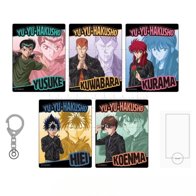 

Game Urameshi Yusuke Koenma Kurama Hiei Acrylic Stand Figure Doll Anime Kuwabara Kazuma Keychain Model Plate Cosplay Toy Gift