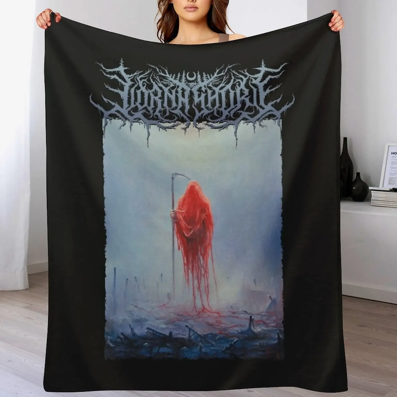 

Lorna Shore Throw Blanket Cozy Light Blanket for Travel Camping Picnic