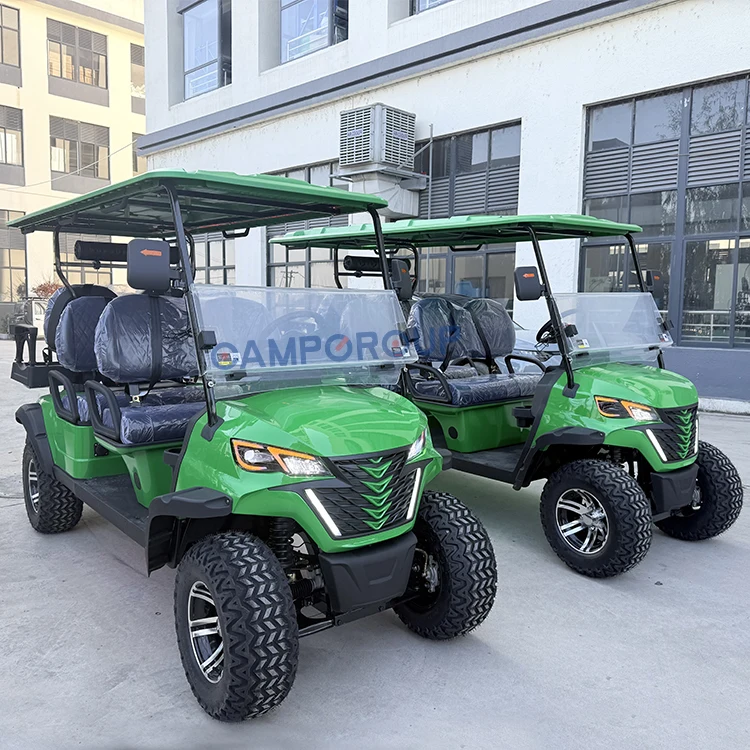 Cheap 48V Lithium 4 Seat Electric Golf Cart Lifted Mini Street Legal Off Road Club Buggy Car