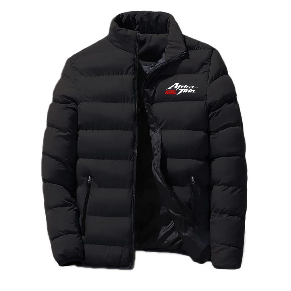 Africa Twin Crf 1000 L Crf1000 Men New Autumn Winter Hot Sale Solid Color No Collar Design Warm Cotton Padded Coat Printing