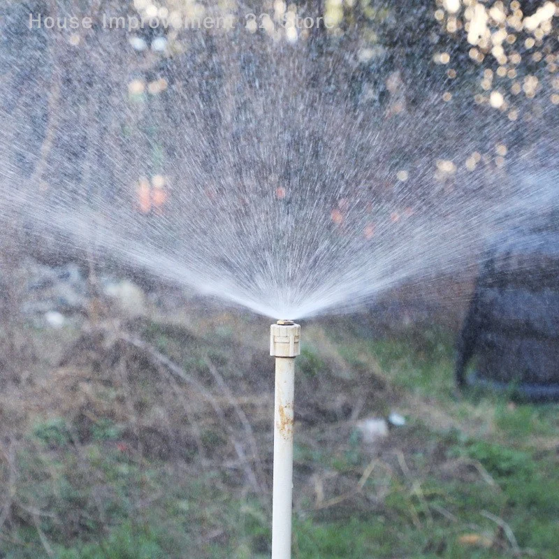 Adjustable Mist Nozzle 360 Degree Adjustable Nozzle Agriculture Efficient Irrigation Simulate Rain Water Conservation