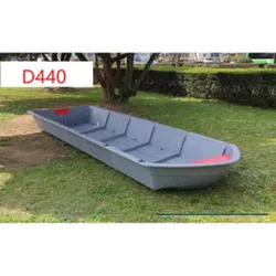 4.4M PPR Car Combination Plastic Ship Foldable Lure Portable Fishing Boat Splicing Split Assembly Boat