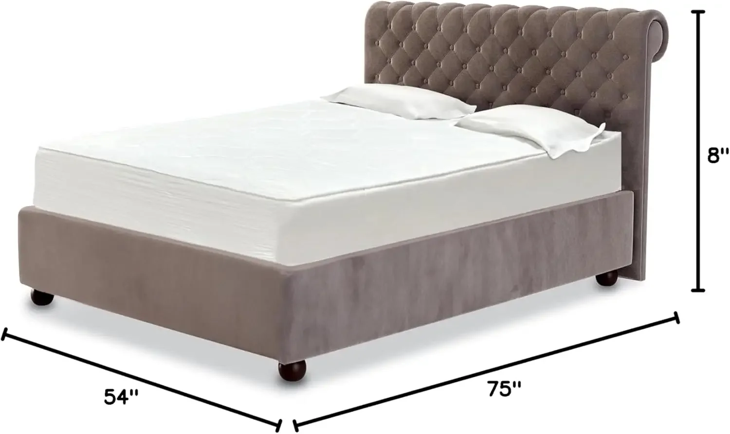 Full Size Mattress? 8 Inch Full Size Foam Mattress High Density Reflex Support Layer