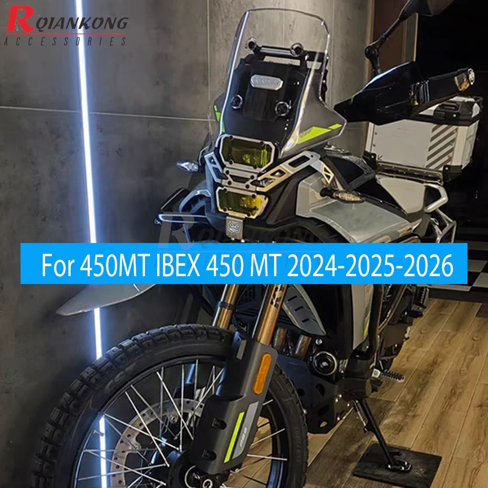

For CFMOTO 450 MT 450MT IBEX 450 MT 2024 2025 2026 Motorcycle headlight protection cover lampshade modification accessories