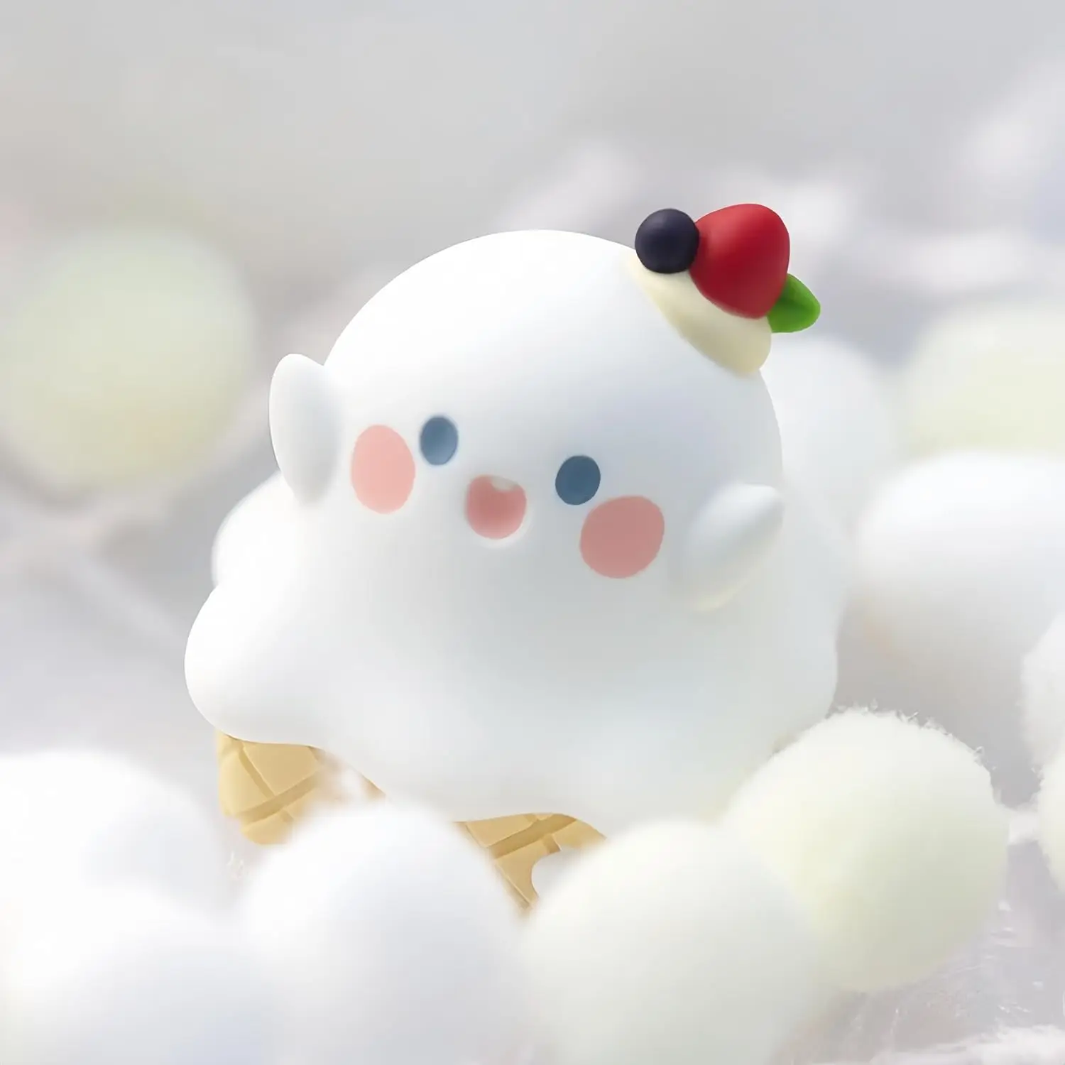 Cute Ice Cream- Shaped Kawaii keycaps  Resin Handmade Single Replace Key for ESC Key Mechanical Keyboard