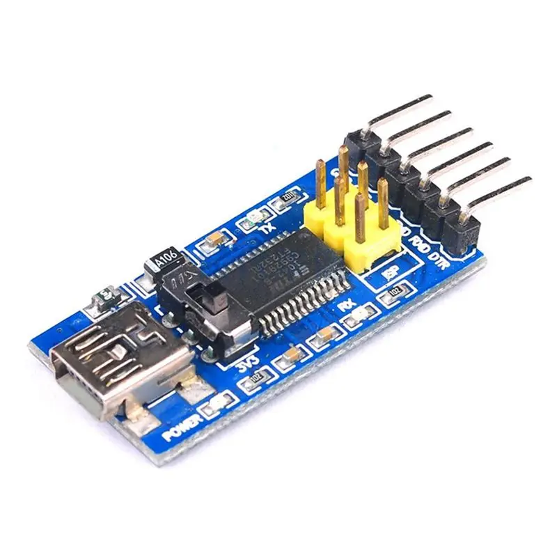 A46U FT232RL Module USB TO TTL 5V 3.3V Debugger Download Cable to Serial Adapter Module for , FT232RL Blue