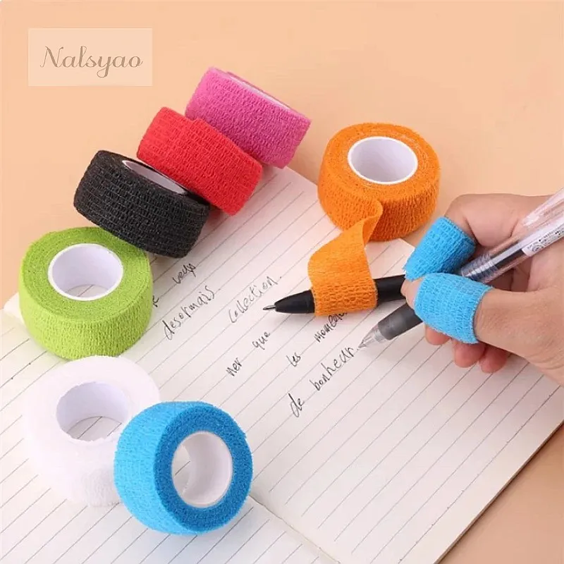 Finger Protector Care Guard Bandage for Student Writing Anti-wear Calluses Self-adhesive Elastic Sports Tape