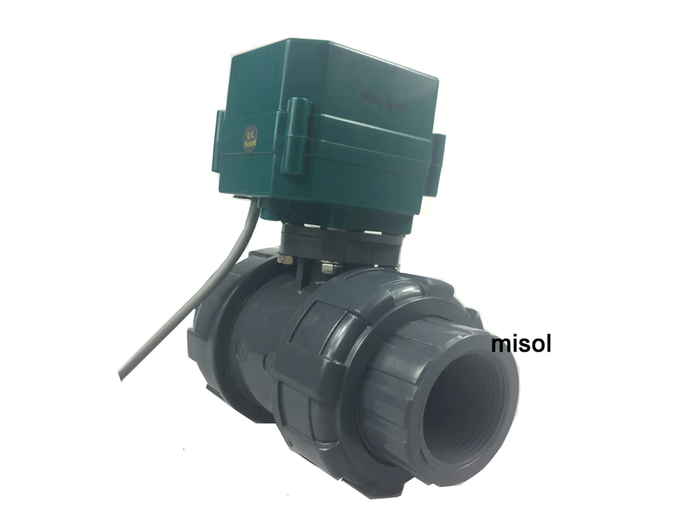 Электромагнитный клапан Motorized PVC Valve 12v, DN40 BSP(1.5”), PVC Valve, 2 Way, Electrical PVC Valve, CR01 Пневматика — деталь 1