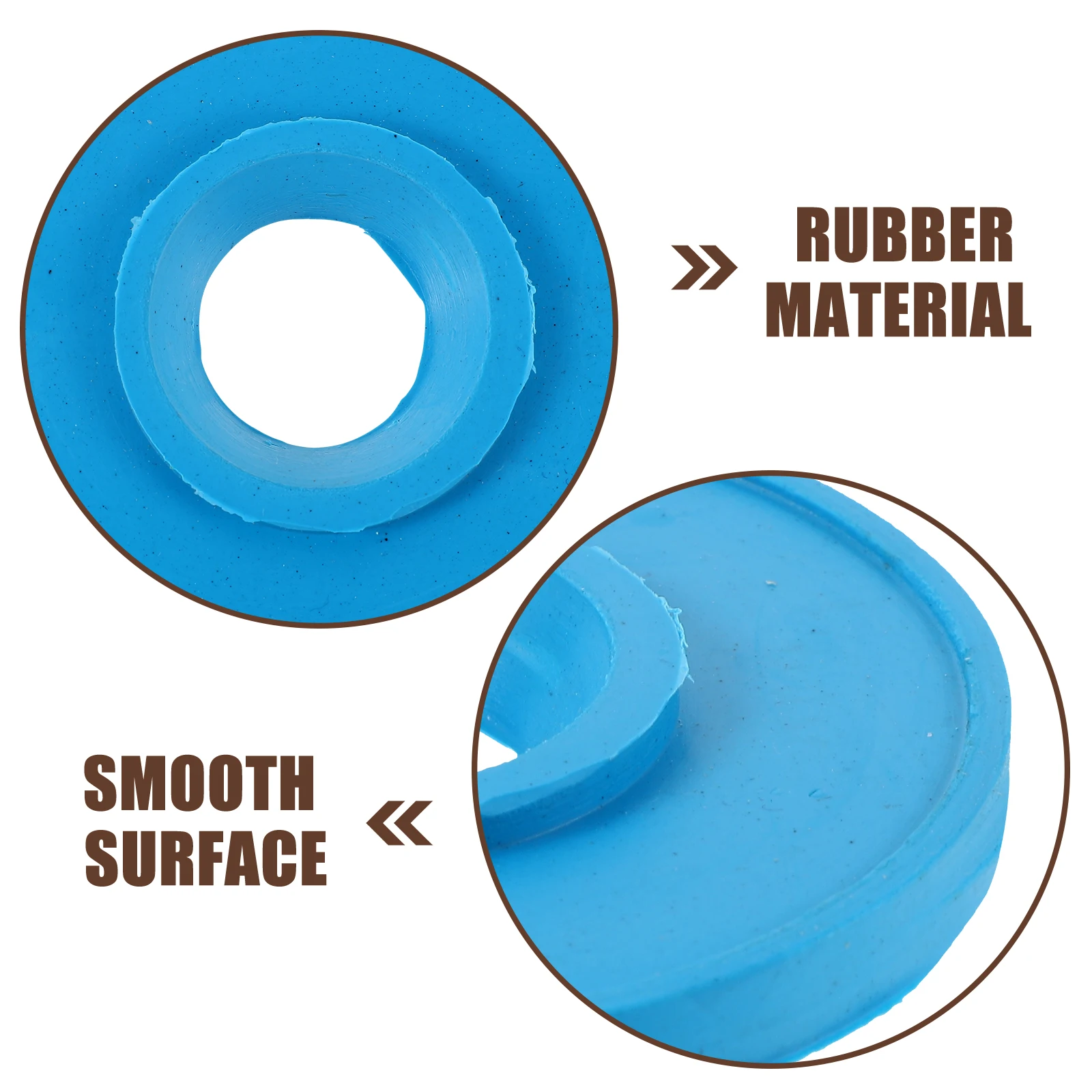 

5 Pcs Funnel Cushion Flask Filter Mat Useful Filtration Adapter Practical Experiment Supplies