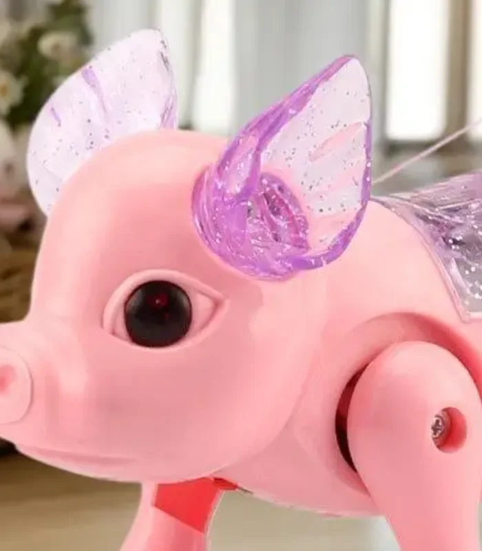 لعبة قطيفة إلكترونية تفاعلية وواقعية وآمنة للحيوانات، روبوت ناعم صديق للبشرة مع تحكم صوتي ذكي لأطفال عيد الفصح