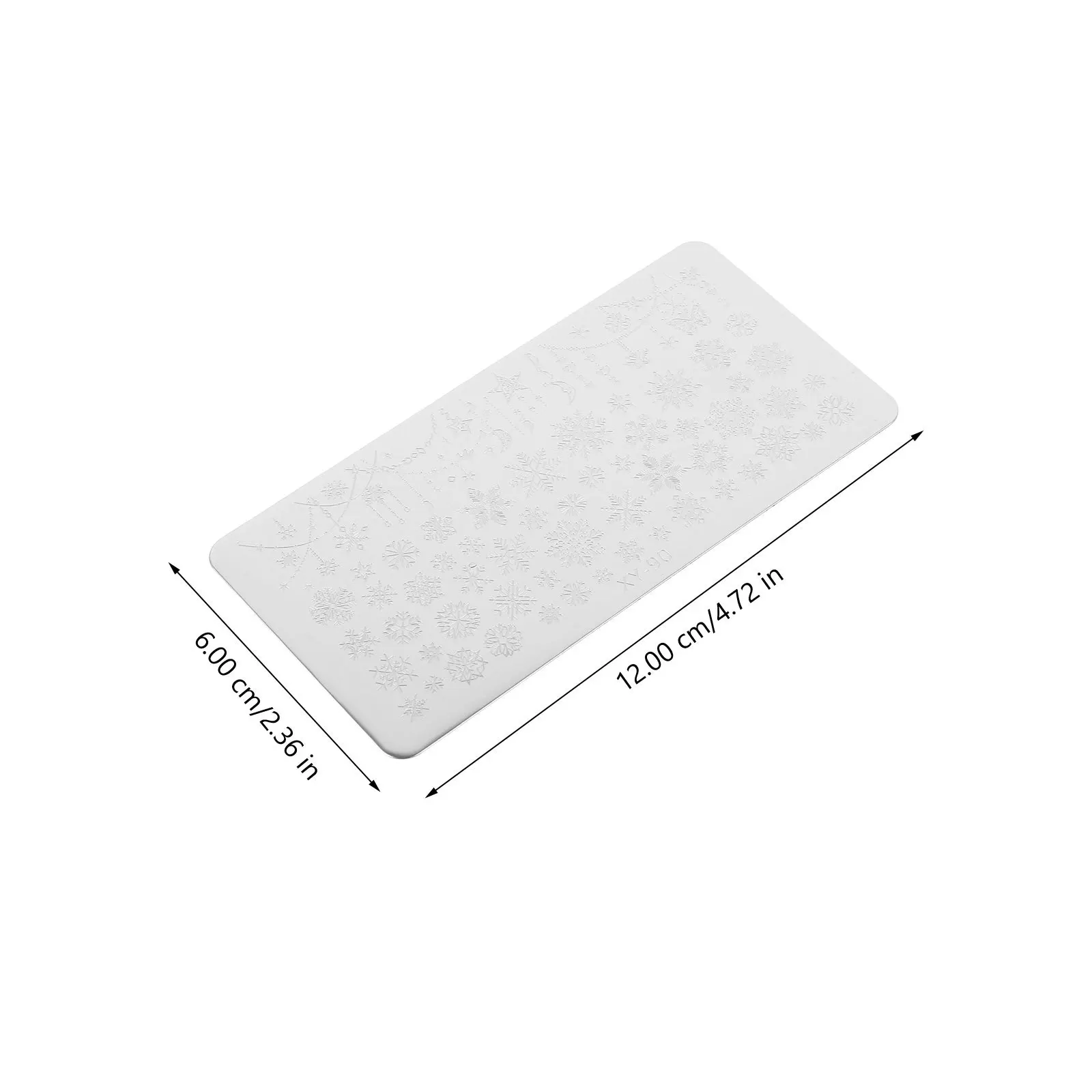 3 قطعة مسمار الفن الختام عدة قابلة لإعادة الاستخدام مانيكير ختم لوحات لأنماط الأظافر العصرية DIY بها بنفسك أداة الجمال للنساء على الذهاب