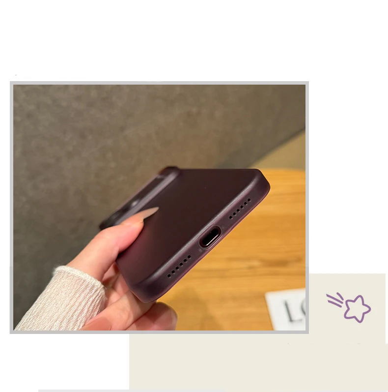 Luxury Ultra Thin 0.3MM PP Case for iPhone 18 17 Air 16 15 14 Plus 13 12 11 Pro Max Hard Clear Translucent Lens Protection Cover