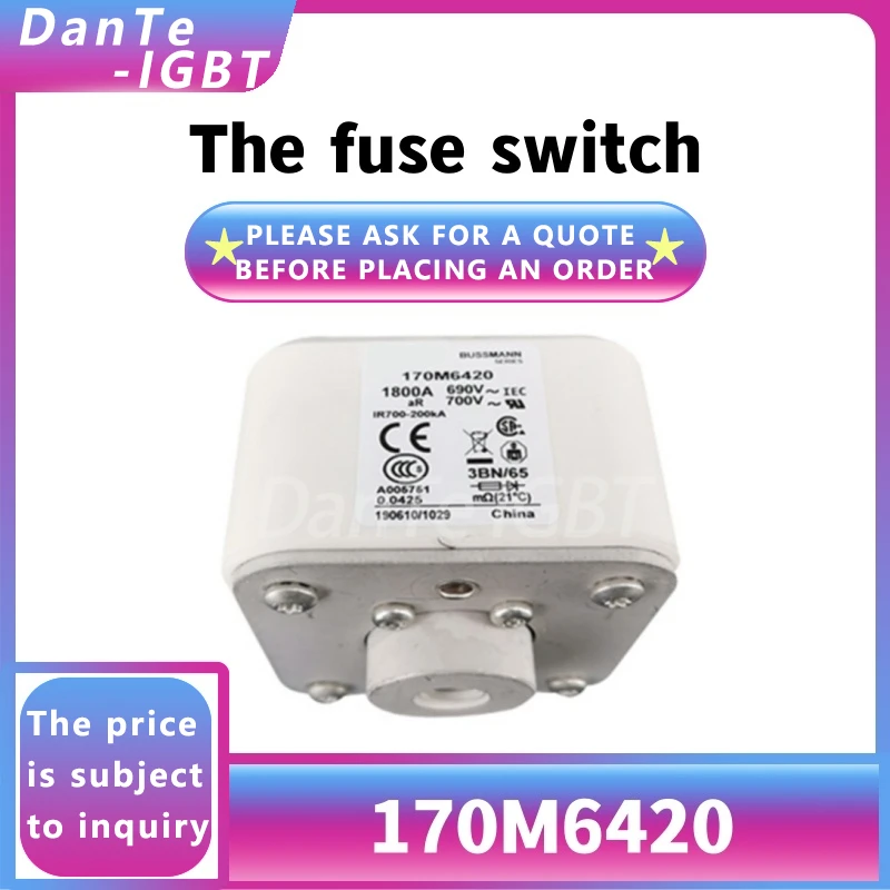 

170M6420 new module high power current limiting fuse base original spot