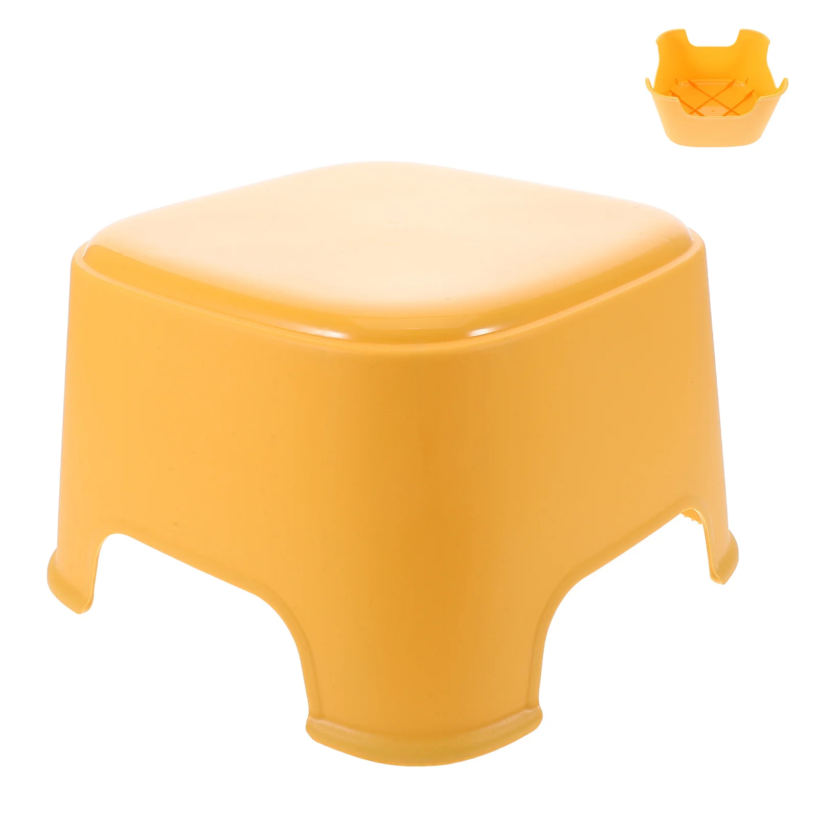 

Colored Plastic Toddler Stool Comfortable Kids Step Stool for Bathroom Toilet Safe Non Slip Bath Kids Stools Small Stools