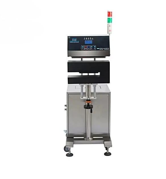 Plastic or Glass Bottles Aluminum Foil Film Induction Continuous Sealing Machine