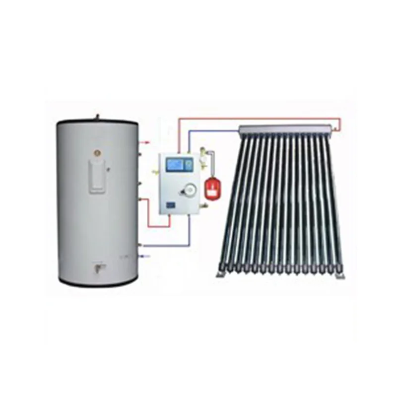 Split Pressurized Evacuated Tube Solar Water Heater, Stainless Steel Housing for  Use