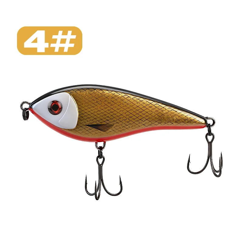 WEIHE 1 Stück Modell B 10cm/35g Köder Sinkender Hartköder Angelköder
