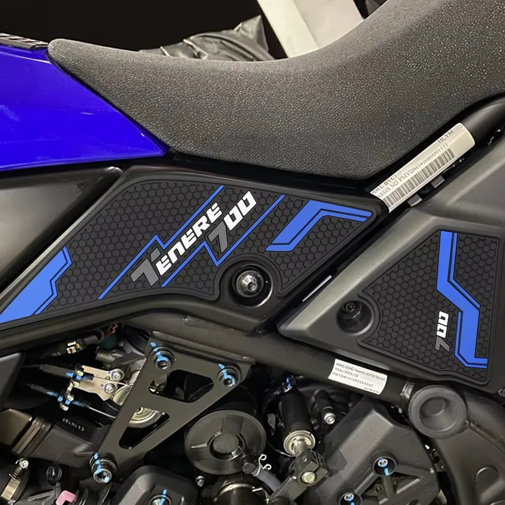 For YAMAHA TENERE 700 Rally T700 XTZ 700 T 700 2019-2023 Protector Anti Slip Tank Pad Sticker Gas Knee Grip Traction Side Pad