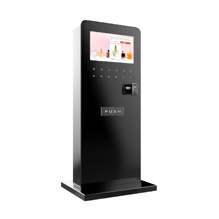 Hot Selling WowHouse Advanced Sampling Freestanding Perfume Vending Machine With Optional Mini-Bottle Purchase Feature