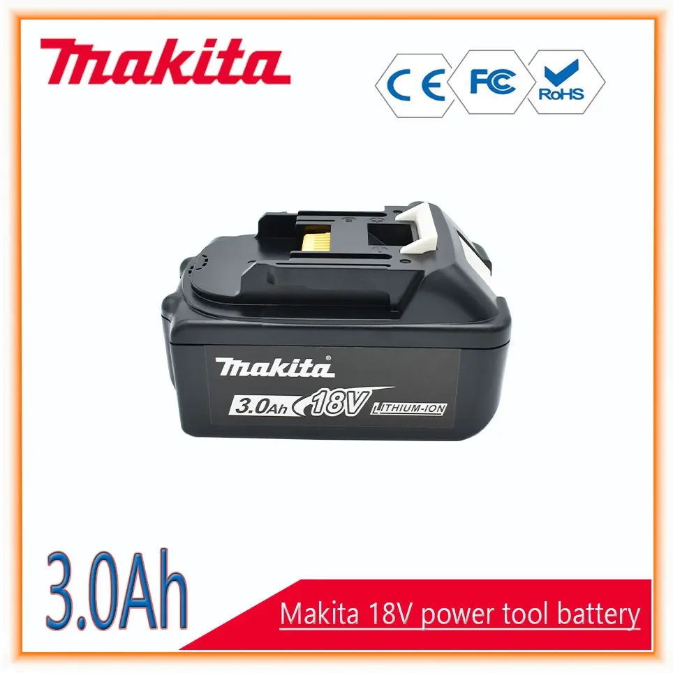 

Makita 18V 3.0Ah li-ion battery For Makita BL1830 BL1815 BL1860 BL1840 Replacement Power Tool Battery