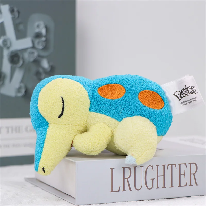 Pikachu Bulbasaur Oshawott Caterpie Gardevoir Oshawott Cyndaquil Plüschtiere Niedliche Anime Gefüllte Cartoon Peluche Puppe Gfit 18-25CM – Detail 16