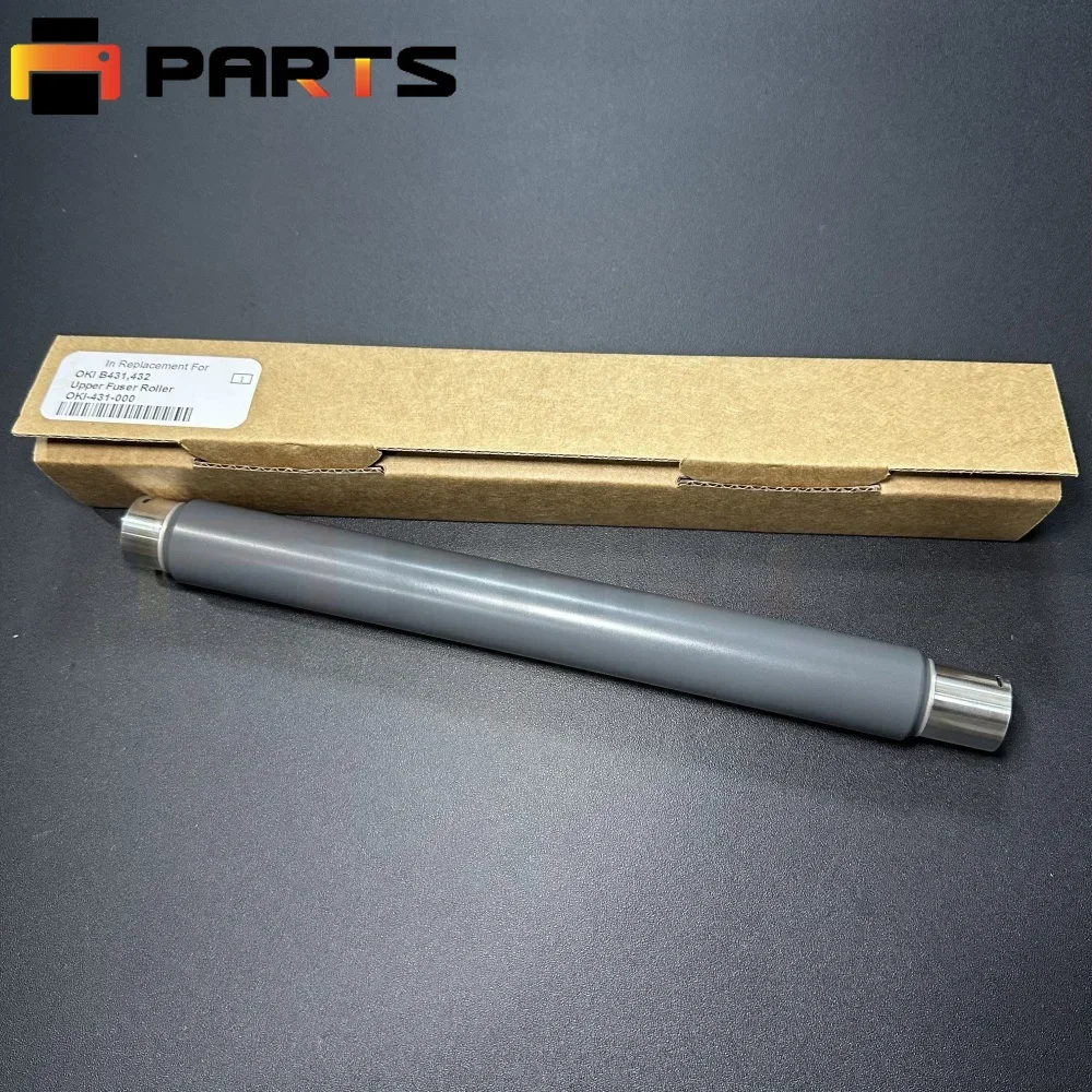 .Upper Fuser Roller Pressure roller used for OKI B411dn B412dn B431dn B432dn B512dn MB491 B411 B412 B431 B432 Fuser Heat Roller