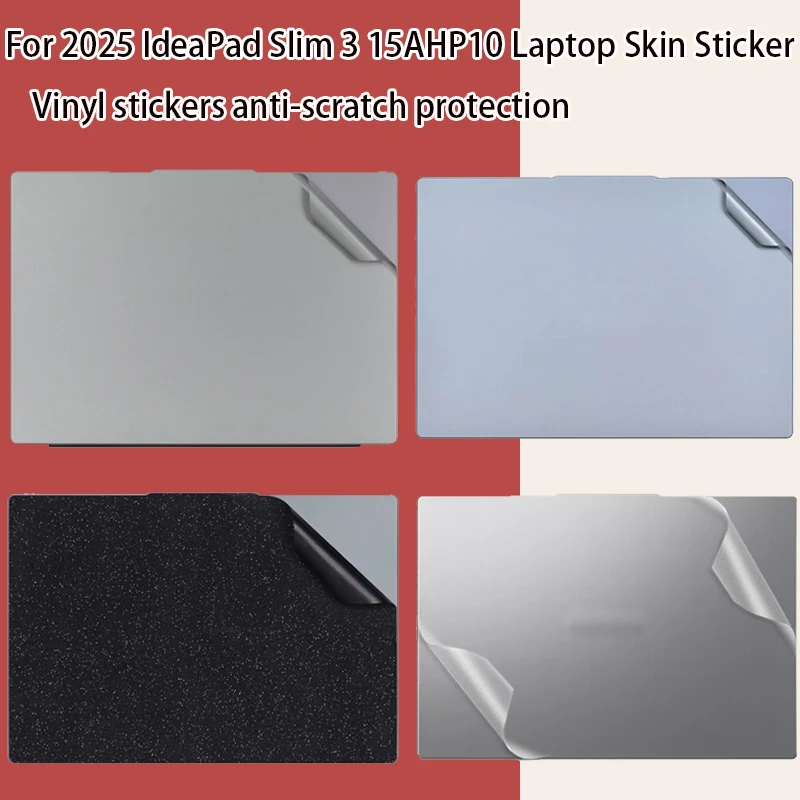 For 2025 Lenovo IdeaPad Slim 3 15AHP10 Laptop Skin Sticker 15.3 Inch 15IRH10 Computer Case Body Protective Film Vinyl Sticker