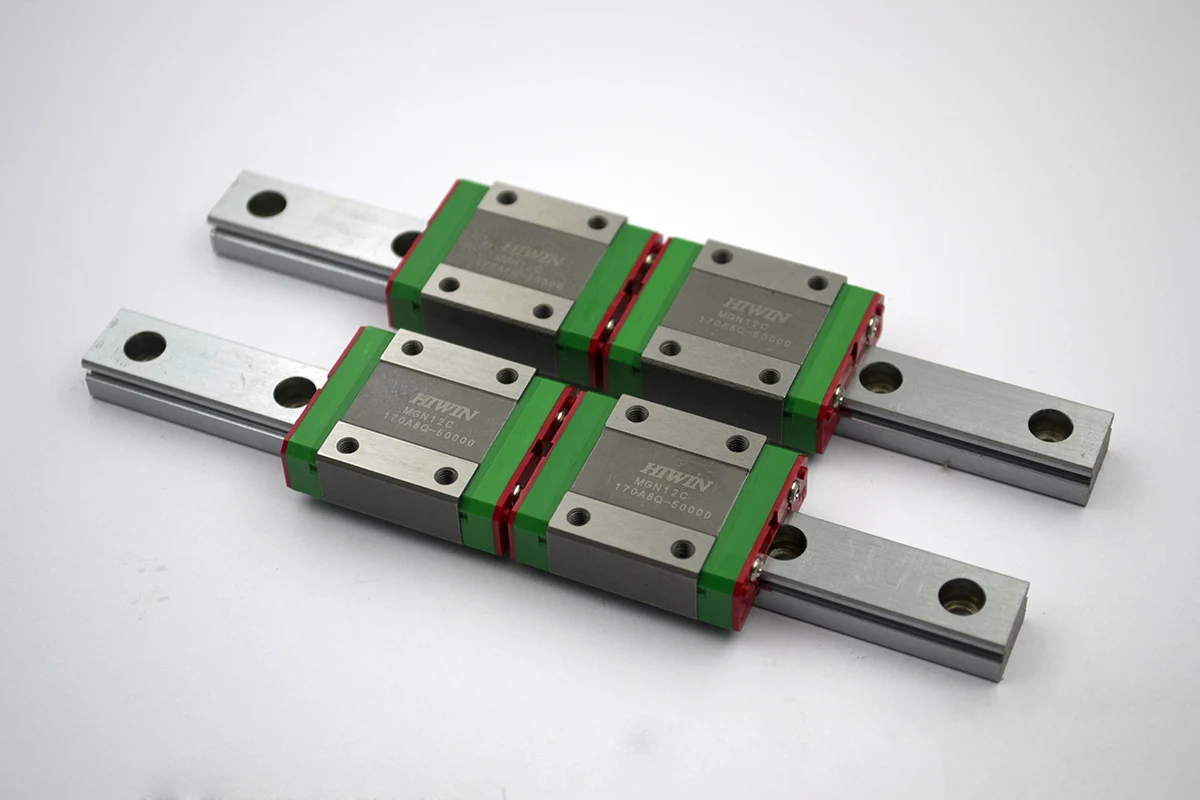 Imagem -06 - Hiwin-mini Guia Linear Ferroviário Bloco Transporte Peça Impressora 3d Cnc Original Mgw7c Mgw7h Mgw9c Mgw12c Mgw12h Mgn15c Mgw15h