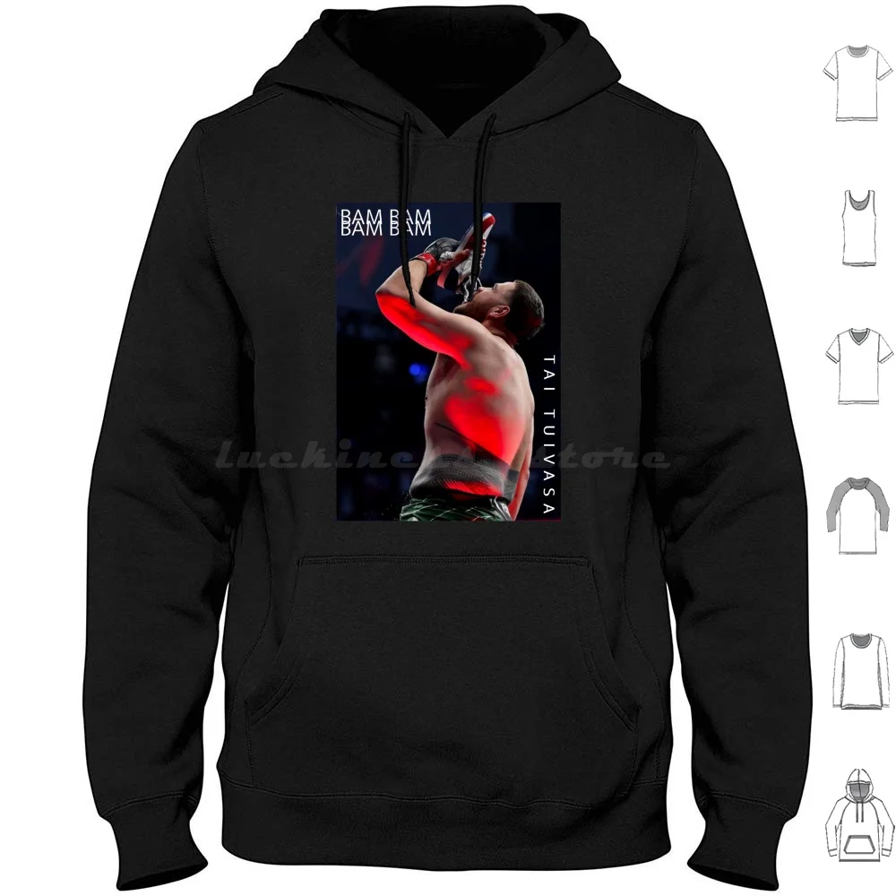 Tai Tuivasa Hoodies Long Sleeve Tai Tai Boxer Boxing Bam Bam Tai Tuivasa Men Bo…
