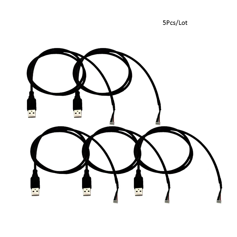 5Pcs 1 meter USB to 5Pin/4Pin 1.0mm 1.25mm 2.0mm Cable for USB Camera Modules OV9732 OV9750 IMX179 IMX415 IMX258 USB cable