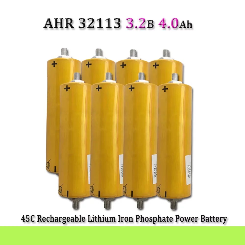 AHR32113 Lifepo4 Battery 3.2V 4000mAh 45C Rechargeable Lithium iron Phosphate Power Battery Brand New Manufacturing