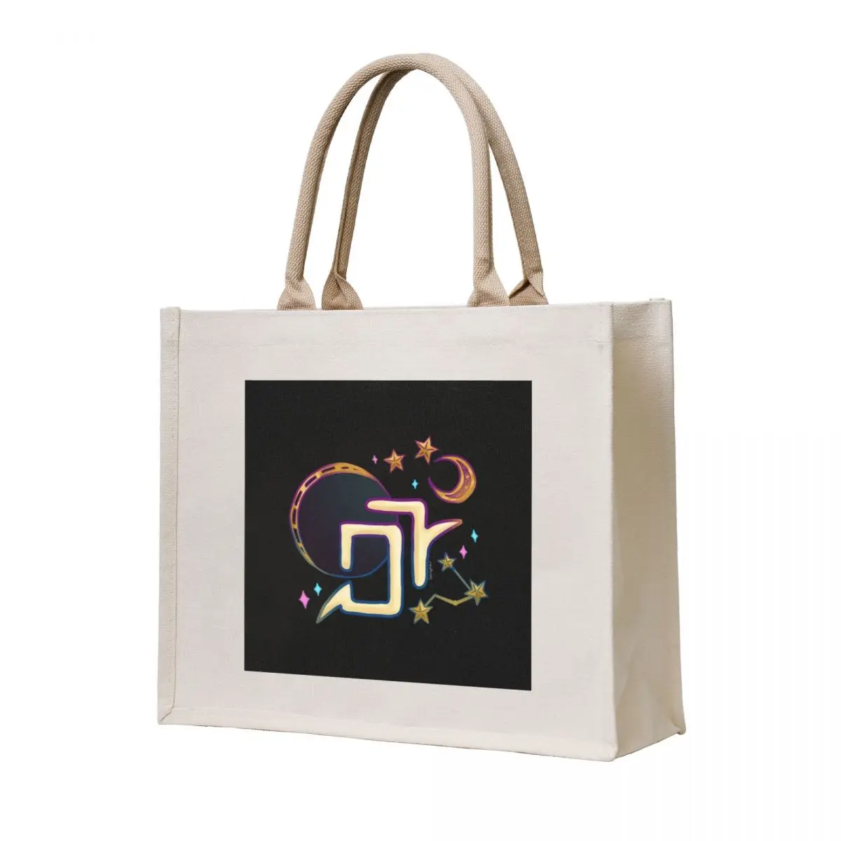 

Astrologian Icon FFXIV Tote Bag shopping bag logo eco pack tote bag canvas luxury women