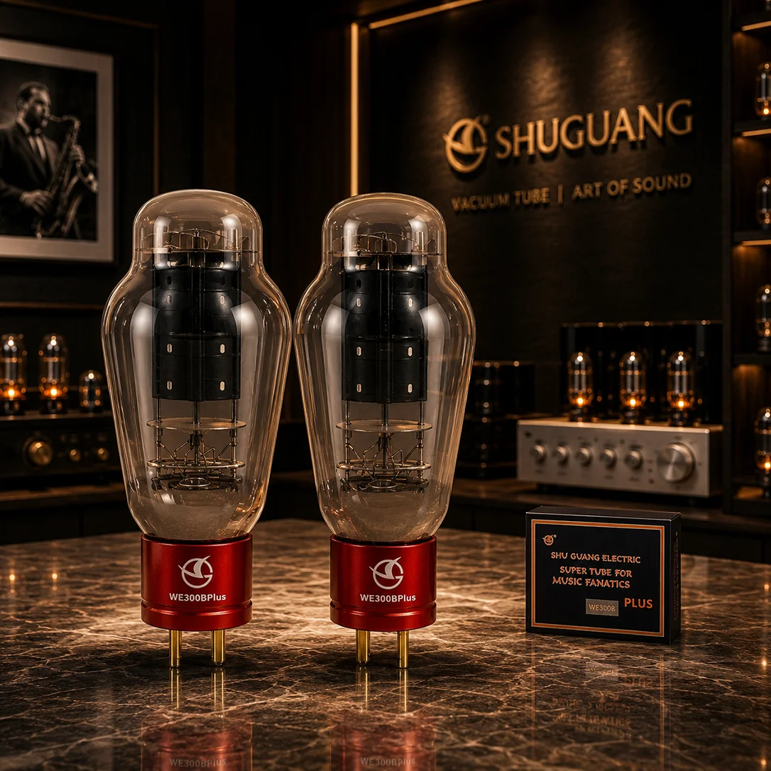 Shuguang WE300B Plus Matched Audio Triode Genuine Factory Direct Tube Hifi Amp Upgrade Vintage Amp Rebuild 300B Vacuum Tube