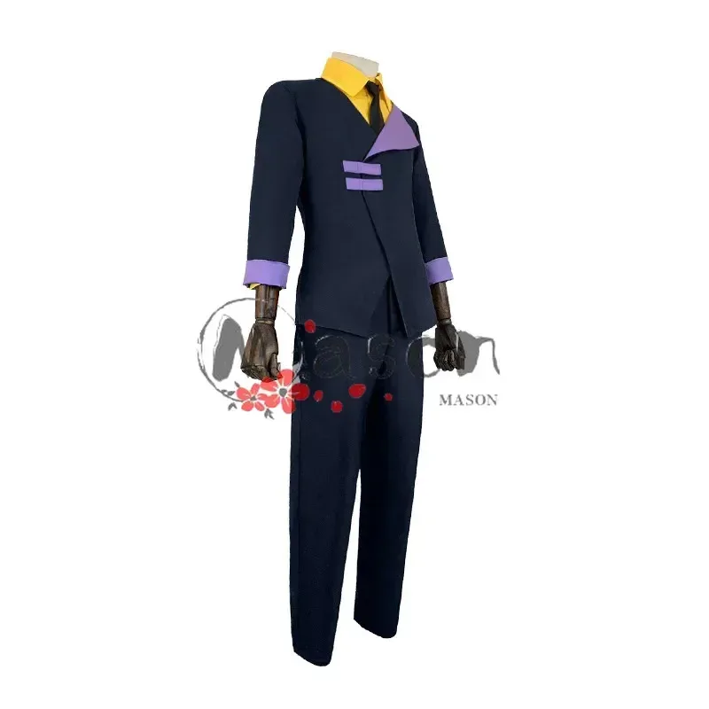 CyAnime vaquero Bebop Spike Spiegel Cosplay disfraz Blazer uniforme traje peluca Cosplay Halloween carnaval fiesta traje hombres mujeres