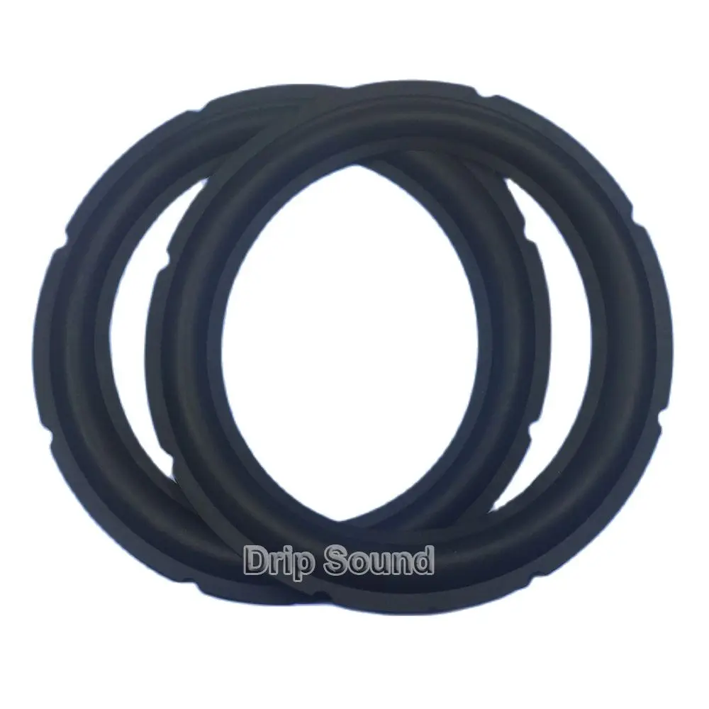 2x8 дюймов, 195 мм/7,68 дюйма, динамик, перфорированное резиновое кольцо с сложенным краем, низькочастотный динамик, ремонт, боковой объемный круг, запасные части