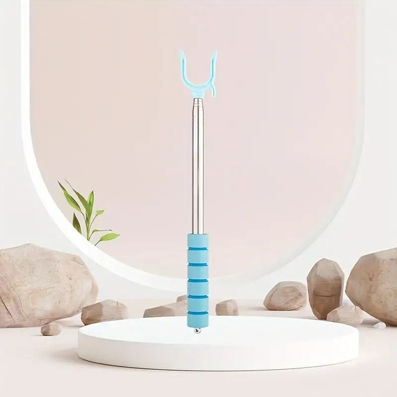 Multifunctional Telescopic Clothes Underwear Socks Fork Closet Rod Hook Reach Drying Bathroom Stick Extendable Garment Hanger