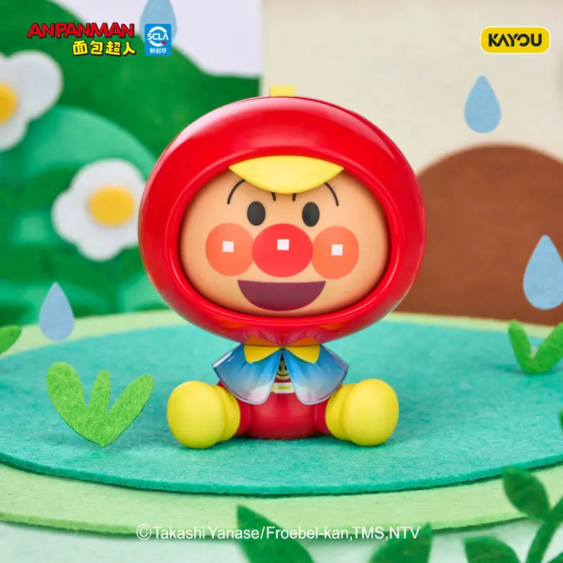 Kayou Anpanman Spinning Fun Blind Box Lovely Face Changing Doll Ornament Anime Peripheral Collectible Toys Gifts Cartoon Fans view 4