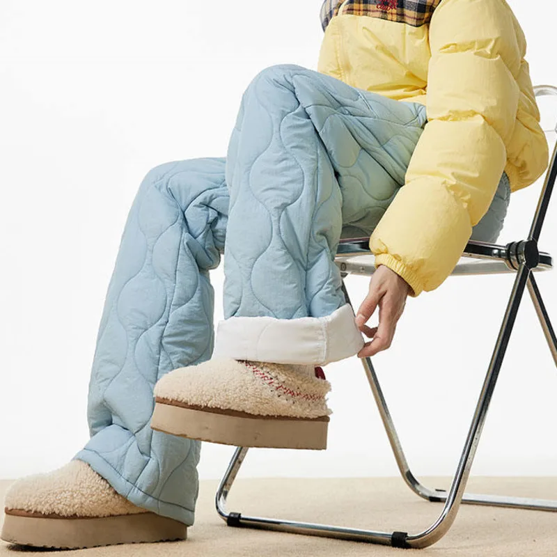 LUZHEN العصرية بلون تنقش مرونة الخصر الرباط مستقيم مبطن بنطلون الرجال 2025 جديد وسيم سراويل تقليدية JY4913