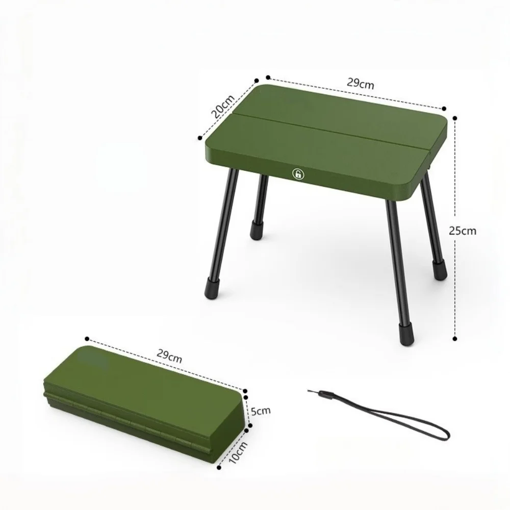 Aluminum Alloy Portable Folding Chair Cadeira Outdoor Storage Fishing Stool with Lanyard High Load-bearing Travel Camping Chairs